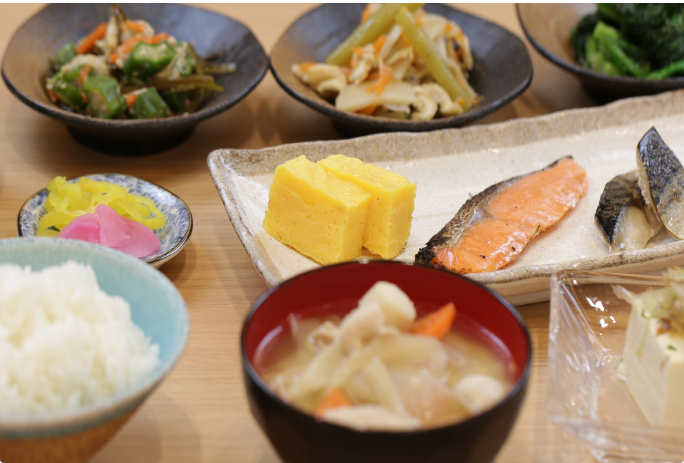 画像：朝食
