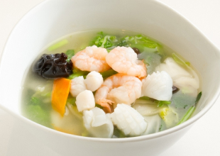 写真:季節野菜湯麵