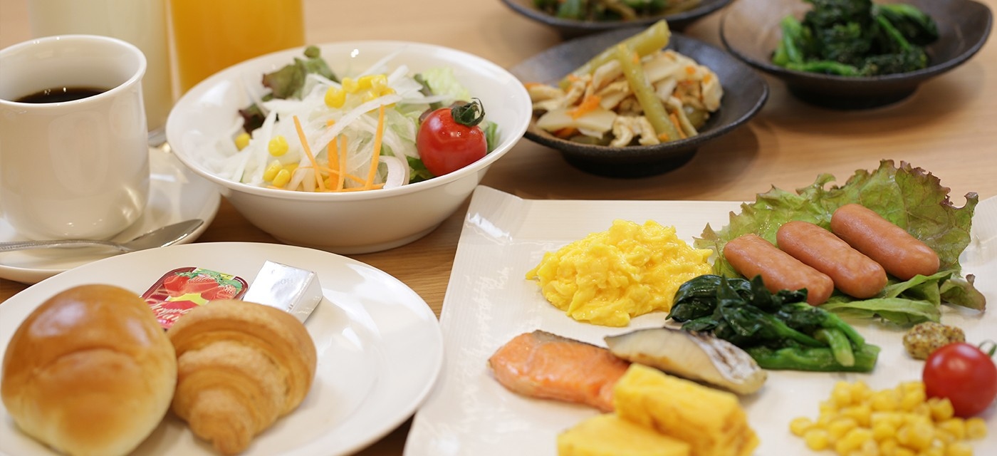 画像:朝食