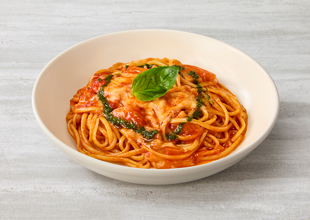とろ~りモッツアレラのトマトソース 生パスタ