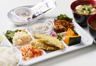 盛り付け例(和食)
