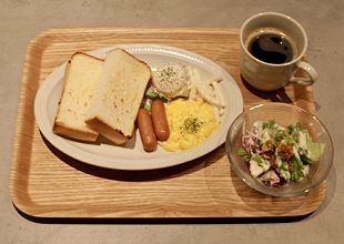 画像：朝食