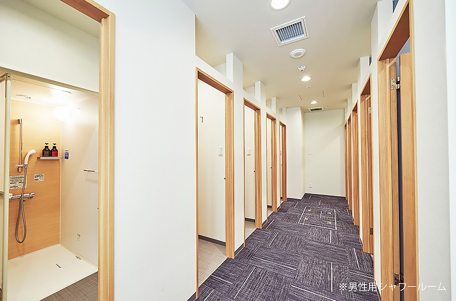 Male shower room